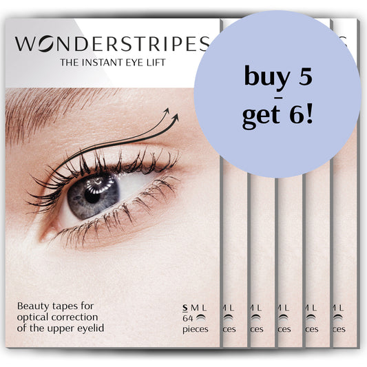 WONDERSTRIPES Value Pack (S) 6 x 64 strips - Buy 5 get 6!