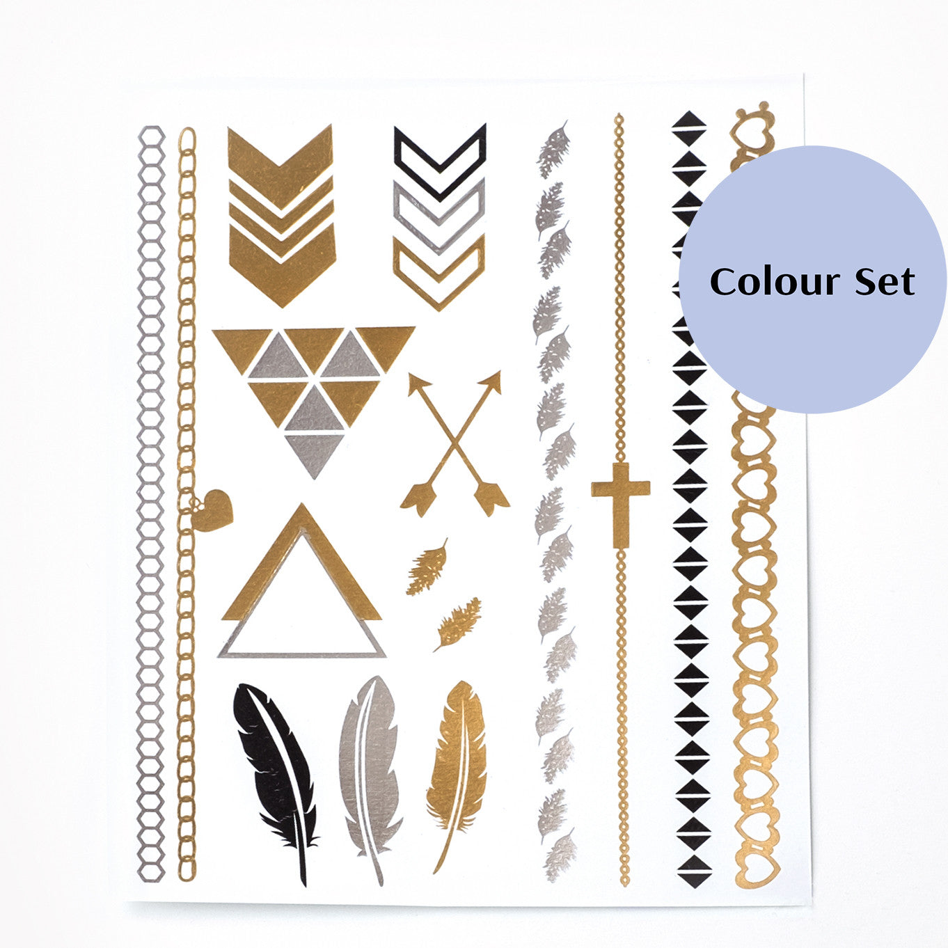 Buy 8 Sheets Metallic Tattoos Temporary Tattoos Body Art Stickers  Waterproof Shiny Jewelry Flash Tattoos Boho Temporary Tattoos Bachelorette  Tattoos Shimmer Designsin Gold and Silver Online at desertcartINDIA