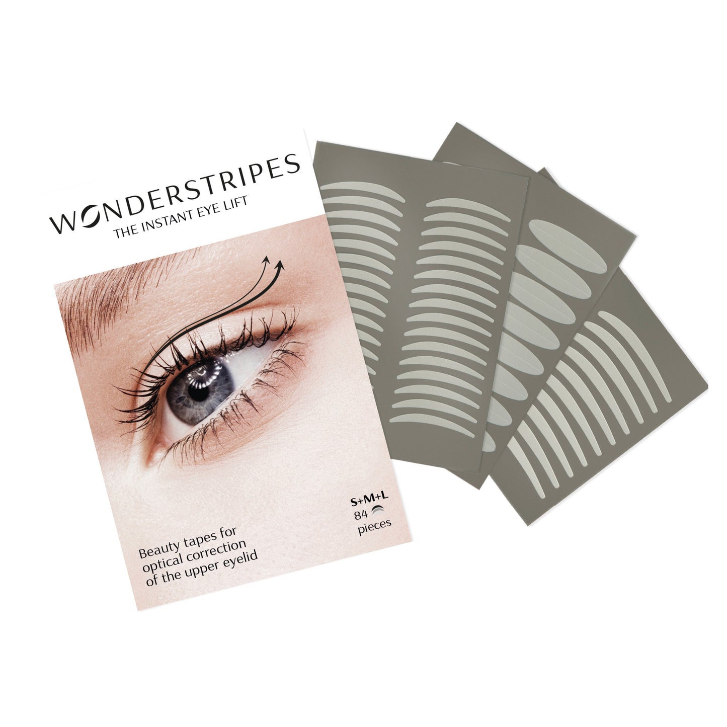 WONDERSTRIPES Trial Pack (S+M+L) - 84 Eye Lift Tapes